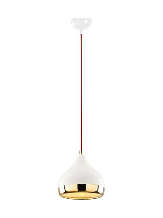 Pakketo PWL-0068 Pendant Light White with Socke...