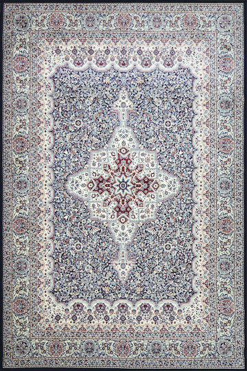 Sprintzio Nergis Schlafzimmer-Teppichsets Wolle Blau-Beige Barock 3 Stück Sprintzio Nergis Schlafzimmer-Teppichsets Wolle Blau-Beige Barock 3 Stück