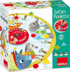 Goula Board Game Safari Roulette for 1-6 Players 3+ Years 53156 (EN)