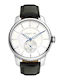 Cerruti Maniago Ανδρικό Ρολόι 44mm Χρονογράφος Μπαταρίας με Μαύρο Δερμάτινο Λουράκι
