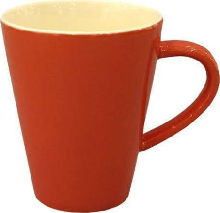 Art et Lumiere Porzellantasse Firenze 300ml Orange Becher Keramik Orange 300ml