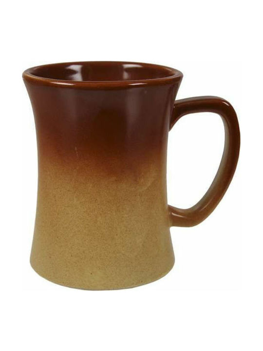 Art et Lumiere Κούπα Πορσελάνης Διόνυσος Tasse Keramik Beige 340ml 1Stück