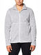 Crescent Women's Cardigan with Zipper Gray