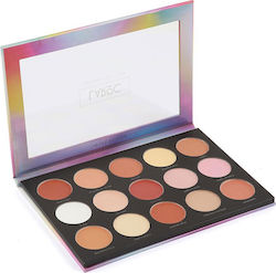 Laroc 15 Colour Cocktail Eye Shadows Palette wi...