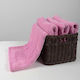 Silk Fashion Coral Velvet Blanket Single 170x200cm Pink