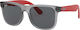 Ray Ban Unzerbrechliche Kinder-Sonnenbrillen Grau RB9069S 705987