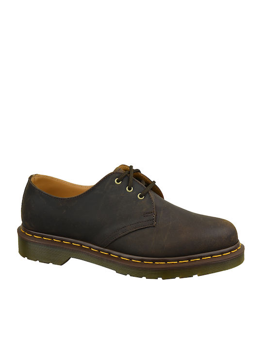 h★ Dr. Martens Crazy Horse 1461 Pantofi casual pentru bărbați Maro