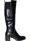 Envie Shoes Medium Heel Women's Boots Black