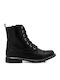 Kids Boots with Zipper Black