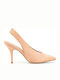 Migato Pointed Toe Pink Heels with Strap JS7063-02