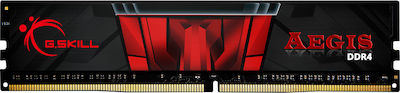 G.Skill Aegis 8GB DDR4 RAM με Ταχύτητα 3200 για Desktop
