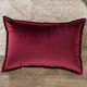 Teoran Decorative Pillow Case Velvet 10 Bordo 30x50cm.