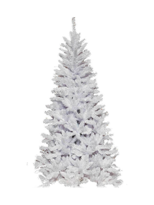 Avon Christmas White Tree with Metallic Base and Built in Branches H180pcs