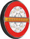 Lampa Φως Τρέιλερ LED Dynamic O-Led με Βίδες 12 / 24V 1τμχ