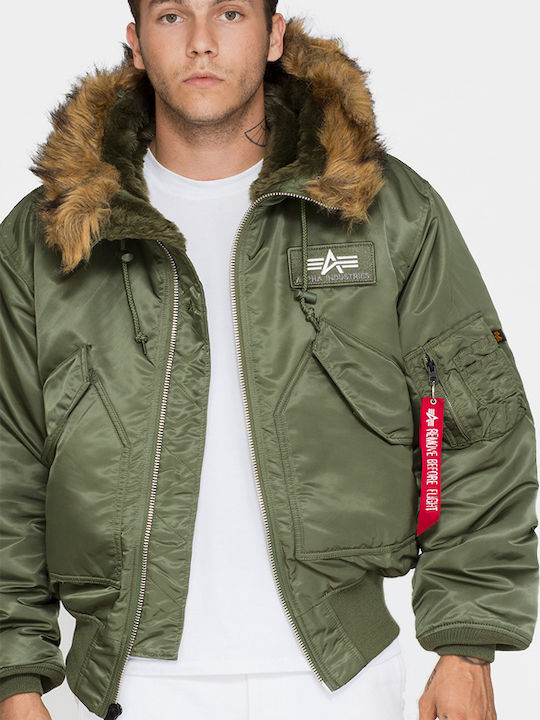 Alpha Industries 45P зимно яке Каки