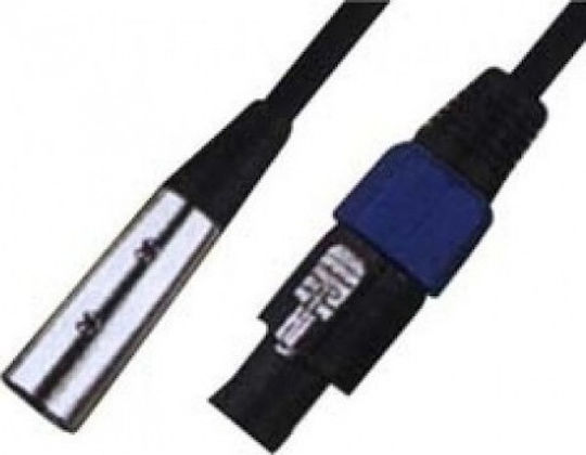 Cable XLR male - Speakon male 5m (XC0080 LZ)