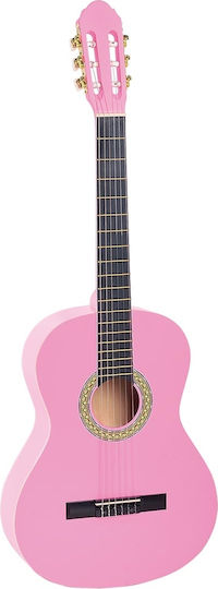 Soundsation Primera Student Classical Guitar 4/4 Pink