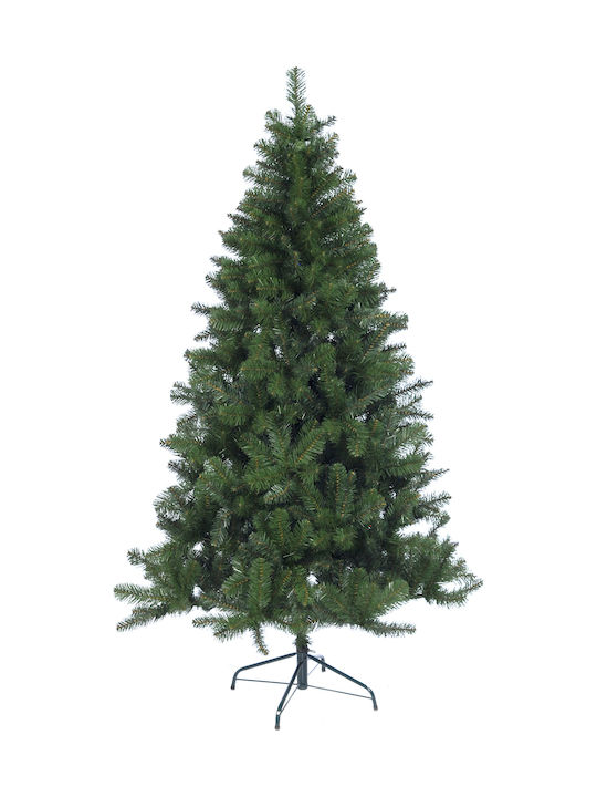 Χριστουγεννιάτικο Δέντρο Alpine Πράσινο 180εκ με Μεταλλική Βάση