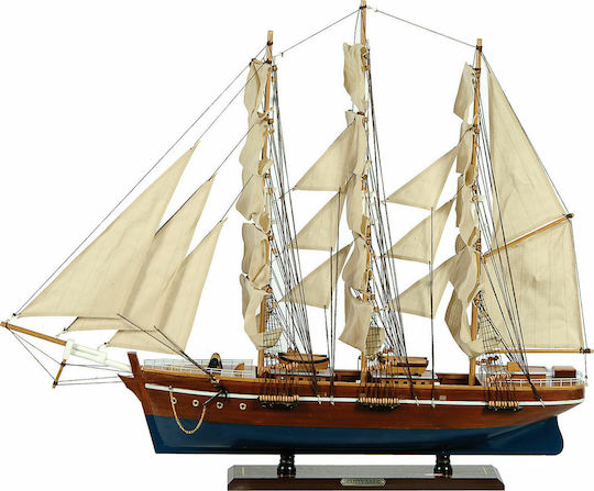 31116 Weihnachtsboot Segelboot 90x75cm