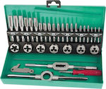 Mannesmann Set of Taper and Die with Tap Wrench 32pcs 53250