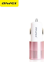 Awei C-100 Car Charger 2.4A with Ports 2xUSB-A ...