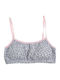 Minerva Kids' Bralette Gray