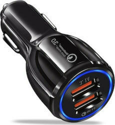 Treqa CS-207 Car Charger with Ports 2xUSB-A