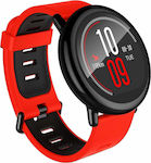 Amazfit Pace 46mm Smartwatch με Παλμογράφο (Red)