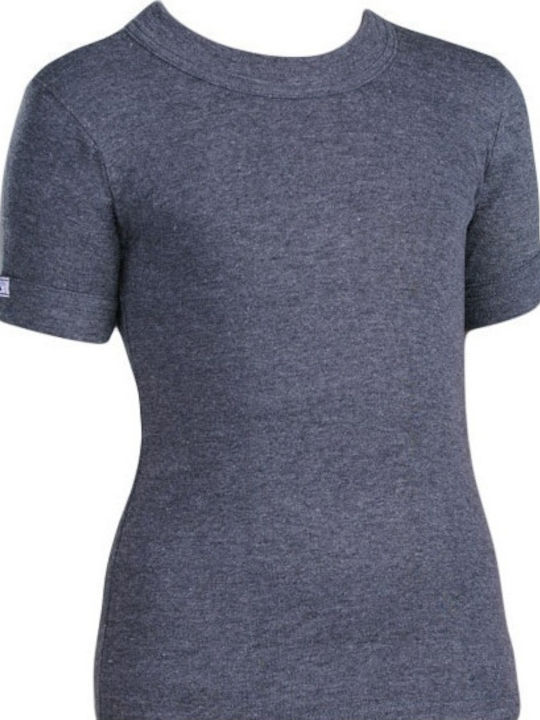 Lord Kids' Undershirt Short-sleeved Gray