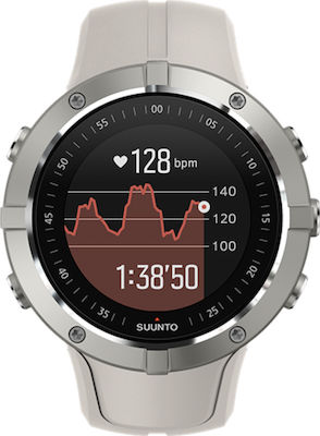 Suunto Spartan Trainer Wrist HR 46mm Smartwatch with Heart Rate Monitor (Sandstone)