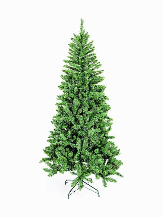 Avon Christmas Green Tree with Metallic Base and Built in Branches H120pcs