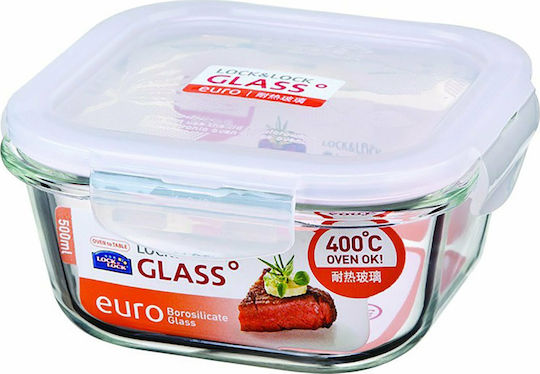 Lock&Lock Δοχείο Φαγητού Λευκό 500ml