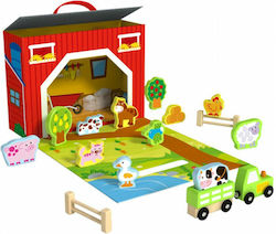 Tooky Toys Farm Play Box για 3+ Ετών 21.5εκ.