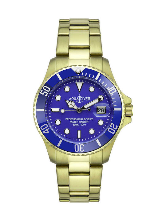 Invicta gold blue hot sale