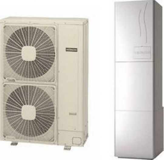 Hitachi Топлопомпа 11кВт Трифазен 80°C Сплит
