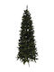 Christmas Slim Green Tree with Metallic Base and Built in Branches H210cm