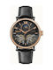 Ingersoll Hollywood Watch Automatic with Black Leather Strap