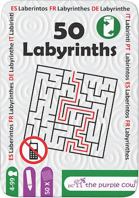 Purple Cow Board Game Labyrinths for 1 Player 4+ Years 26603 (EN)