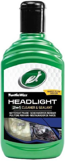 Turtle Wax Headlight Cleaner & Sealant Ointment Protection of Car Headlights 300ml