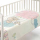 Morven Κουβέρτα Κούνιας Kidz C75 Βελουτέ Ροζ 110x140εκ.