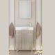Drop Litos 55 Countertop with Sink & Mirror Glo...