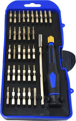 Screwdriver with 36 Interchangeable Tips