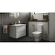 Ideal Standard Tesi II Countertop without Sink Glossy Lacquer L50xW36xH40cm White