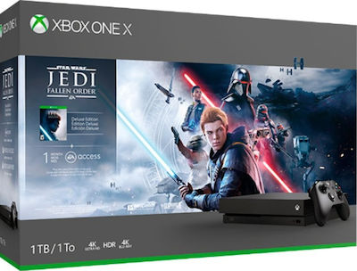 Microsoft Xbox One X 1TB Star Wars Jedi: Fallen Order (Official Bundle)