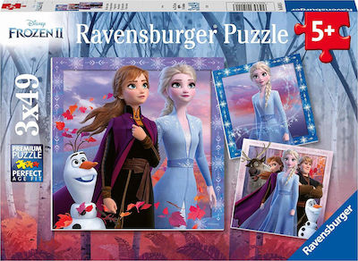 Детски Пъзел Disney Frozen II за 5++ Години 49бр Ravensburger