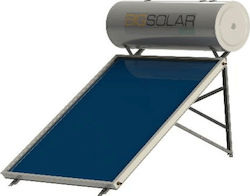 BigSolar Eco Ηλιακός Θερμοσίφωνας 300 λίτρων Glass Διπλής Ενέργειας με 5τ.μ. Συλλέκτη