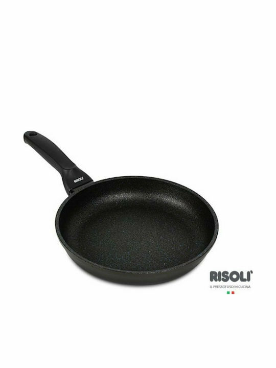 RISOLI PAN CAKE EGG PAN INDUCTION CAST ALUMINUM 25CM HEALTHY 4