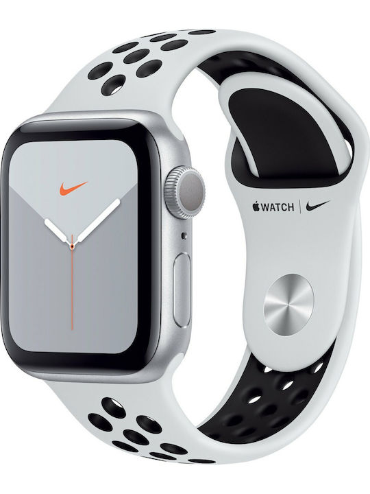 Apple watch series 5 40mm silver aluminum top