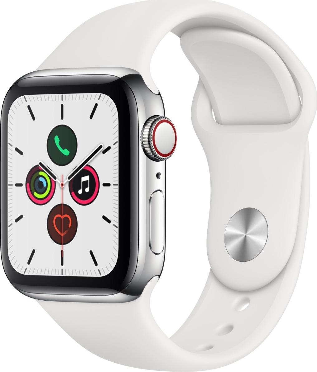 Apple Watch Series 5 Cellular Stainless Steel 40mm eSIM Skroutz.gr