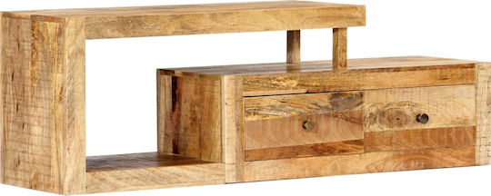 Stand TV Din Lemn Masiv De Mango L120xA30xÎ40cm